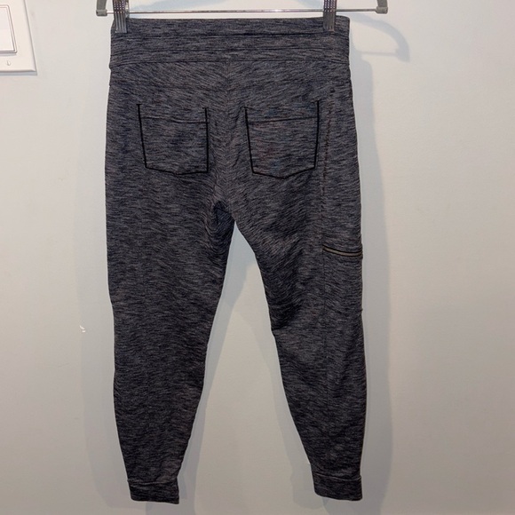 Athleta Metro Spacedye Pull on Jogger Size XS Black Heather - Picture 6 of 11